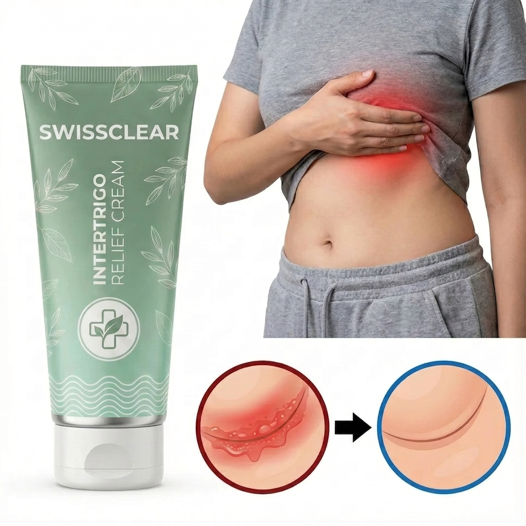Swissclear Crème de Soulagement de l'Intertrigo