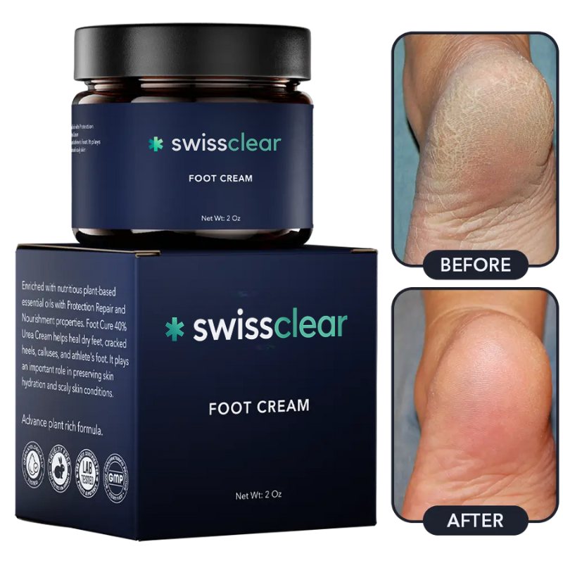 Crème pour les pieds Swissclear