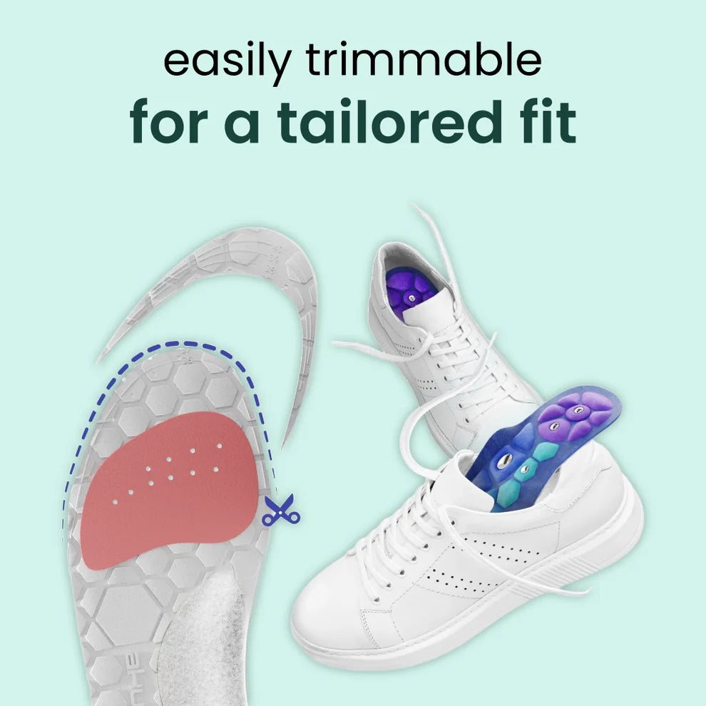 Semelles de chaussures à acupression magnétique Neoclear™