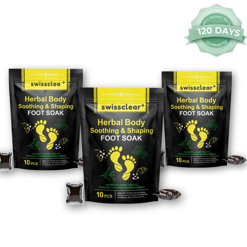Bain de pieds SwissClear - Votre chemin vers des ongles plus sains
